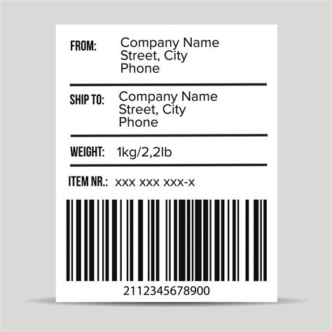 Gucci prepaid shipping label